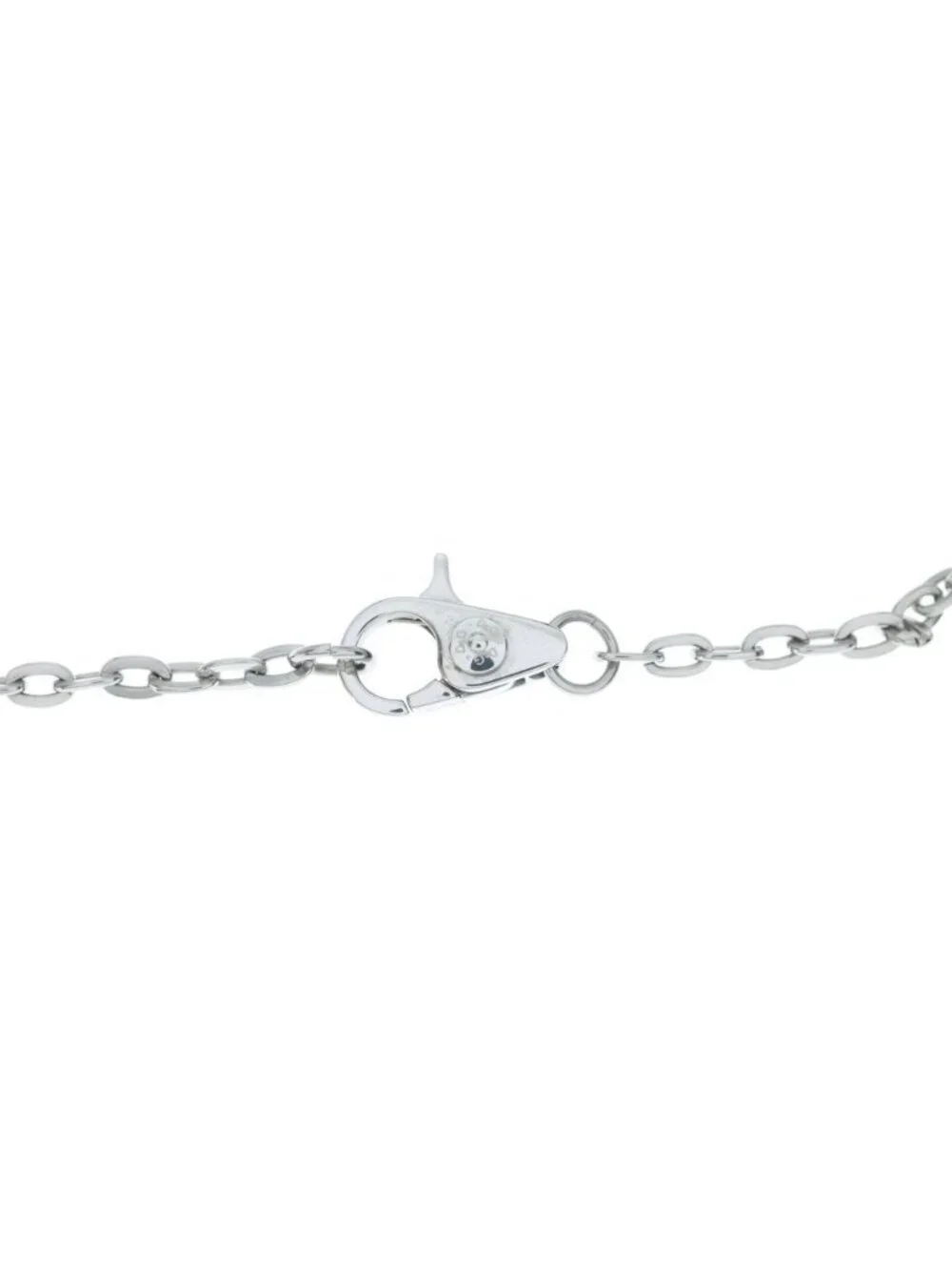 Dolce & Gabbana Coin Pendant Chain Silver Necklace